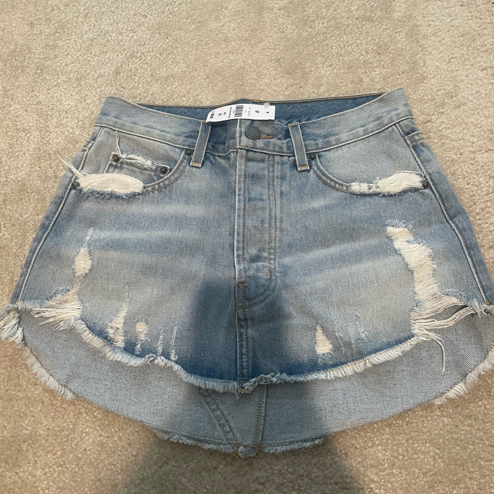 Carmar denim skirt